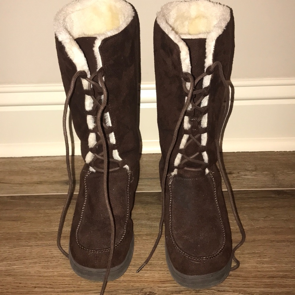 Fur Lined Boots - image 4